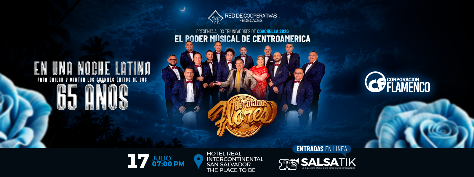 Una Noche Latina con los Hermanos Flores